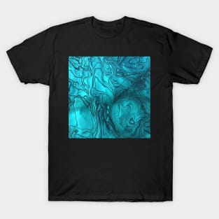 Teal Textures T-Shirt